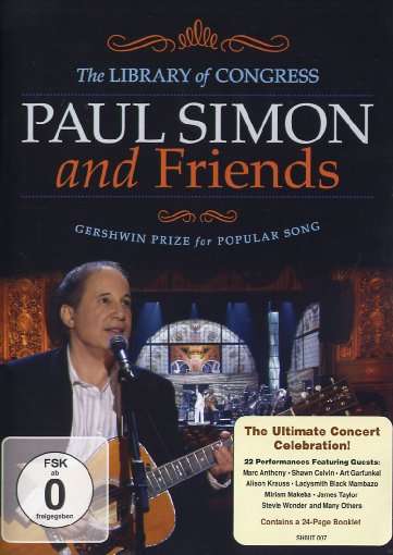 Paul Simon &amp; Friends: Gershwin Prize For Popular Song 2007, DVD