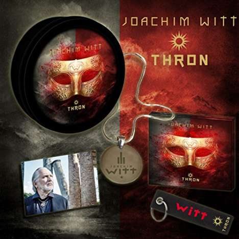 Joachim Witt: Thron (Limited Edition Box-Set), 1 CD und 1 Merchandise