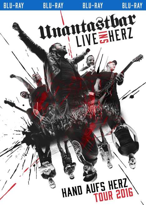 Unantastbar: Live ins Herz: Hand aufs Herz Tour 2016 (Limitierte Erstauflage inklusive USB-Stick), 2 DVDs