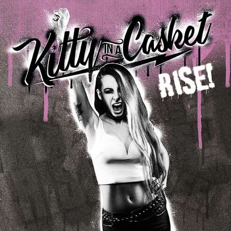 Kitty In A Casket: Rise (180g) (Pink Vinyl), 1 LP und 1 CD