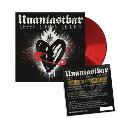 Unantastbar: Leben Lieben Leiden (Limited-Edition) (Red Vinyl), LP