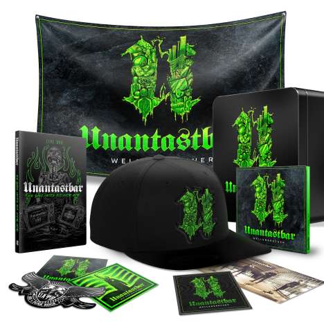Unantastbar: Wellenbrecher (Limited Boxset), 1 CD und 1 DVD