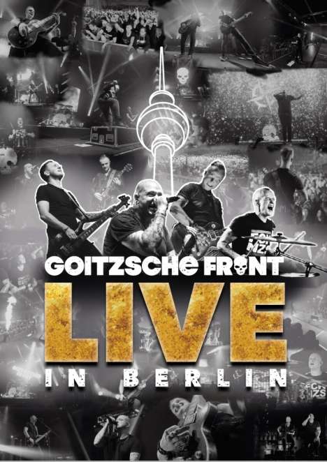 Goitzsche Front: Live in Berlin, 2 CDs und 2 DVDs