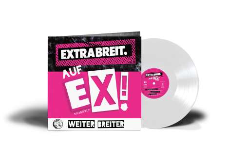 Extrabreit: Auf Ex! (Limited Edition) (White Vinyl) (signiert) (exklusiv für jpc!), LP