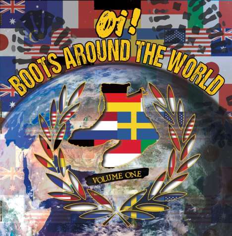 Oi! Boots Around The World Vol.1 (180g) (Limited Edition) (Earth Colored Vinyl), 1 LP und 1 CD