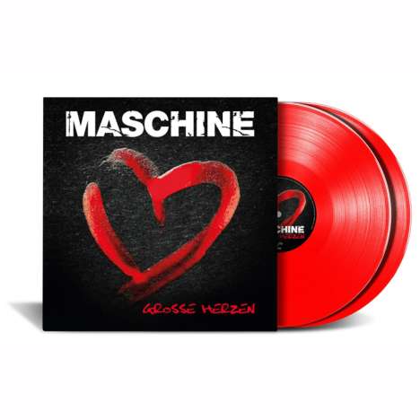 Maschine: Große Herzen (Limited Edition) (Red Vinyl), 2 LPs