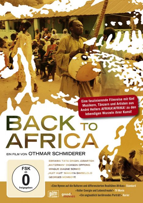 Back To Africa (OmU), DVD