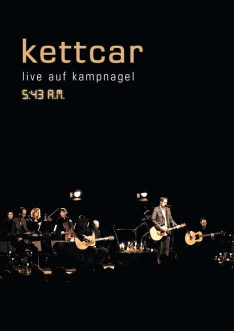 Kettcar: Live auf Kampnagel 5:43 A.M., 2 DVDs