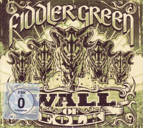 Fiddler's Green: Wall Of Folk (Deluxe Edition 2CD + DVD), 2 CDs und 1 DVD