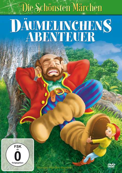Däumelinchens Abenteuer, DVD