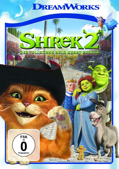 Shrek 2 - Der tollkühne Held kehrt zurück, DVD