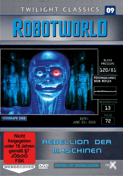Robotworld - Rebellion der Maschinen, DVD
