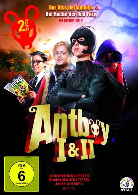 Antboy 1 &amp; 2, 2 DVDs