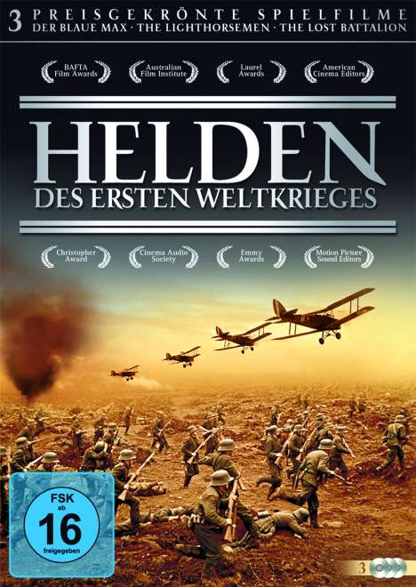Helden des Ersten Weltkrieges, 3 DVDs
