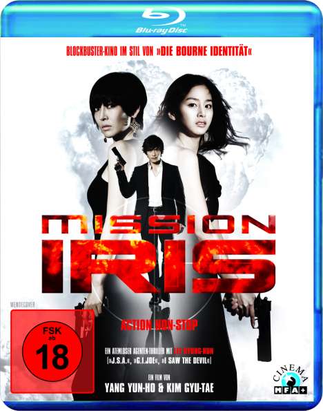 Mission I.R.I.S. (Blu-ray), Blu-ray Disc