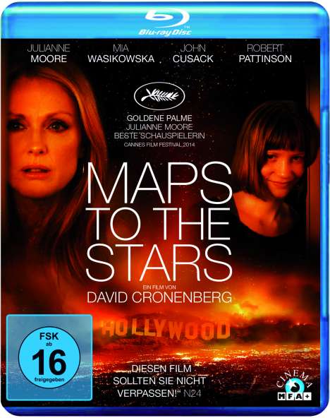 Maps to the Stars (Blu-ray), Blu-ray Disc