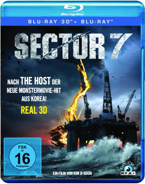Sector 7 (3D Blu-ray), Blu-ray Disc