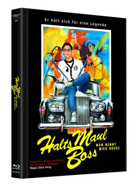 Halts Maul Boss - Man nennt mich Bruce (Blu-ray &amp; DVD im Mediabook), 1 Blu-ray Disc und 1 DVD