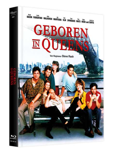 Geboren in Queens (Blu-ray &amp; DVD im Mediabook), 1 Blu-ray Disc und 1 DVD