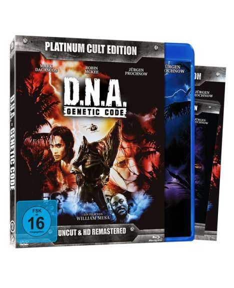 D.N.A. - Genetic Code (Blu-ray &amp; DVD), 1 Blu-ray Disc und 1 CD