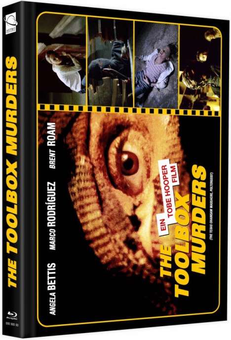 Toolbox Murders (Blu-ray &amp; DVD im Mediabook), 1 Blu-ray Disc und 2 DVDs