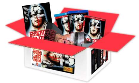 Gesichter des Todes (Collector's Edition) (Blu-ray &amp; DVD inkl. Büste), 2 Blu-ray Discs, 3 DVDs und 1 Merchandise