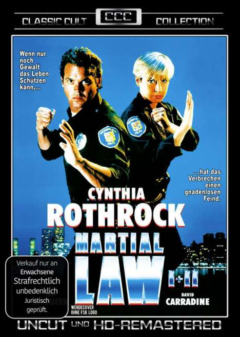 Martial Law 1+2, DVD
