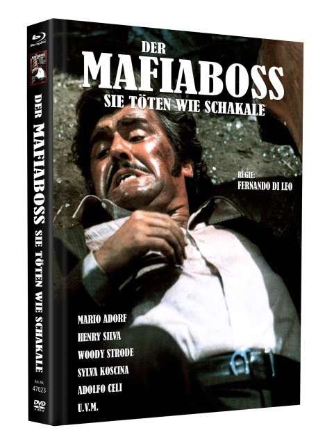 Der Mafiaboss - Sie töten wie Schakale (Blu-ray &amp; DVD im Mediabook), 1 Blu-ray Disc und 1 DVD