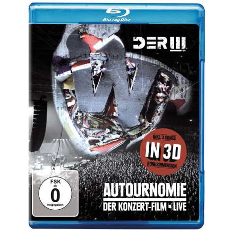 Der W: Autournomie: Der Konzert-Film, Blu-ray Disc