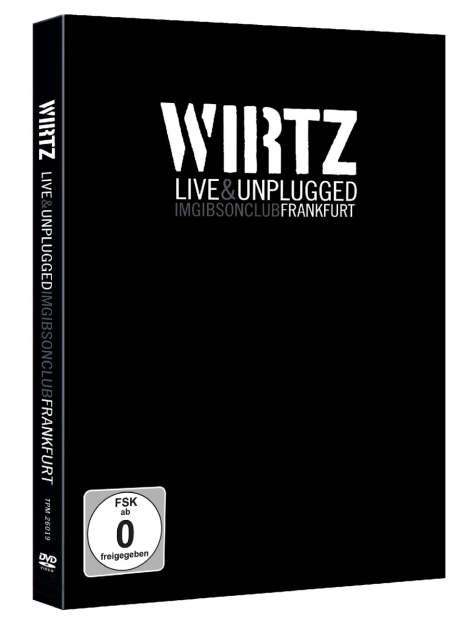 Wirtz: Live &amp; Unplugged im Gibson Club Frankfurt (DVD + 2 CD), 1 DVD und 2 CDs