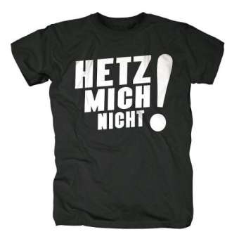 Sascha Grammel: Hetz mich nicht! T-Shirt, Größe L, Diverse