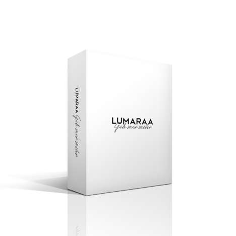 Lumaraa: Gib mir mehr (Limited Fan-Box), 3 CDs, 1 T-Shirt und 1 Merchandise