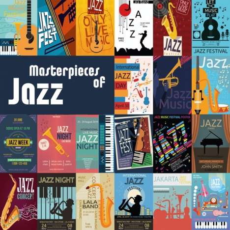 Masterpieces Of Jazz, 2 CDs