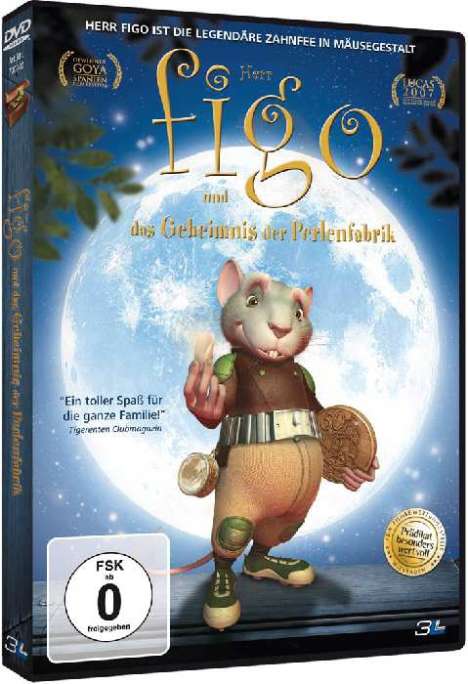 Herr Figo und das Geheimnis der Perlenfabrik, DVD