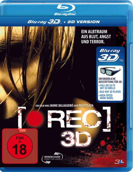 [Rec] (3D Blu-ray), Blu-ray Disc