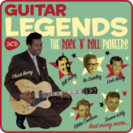 Guitar Legends (Limited Edition Metallbox), 3 CDs