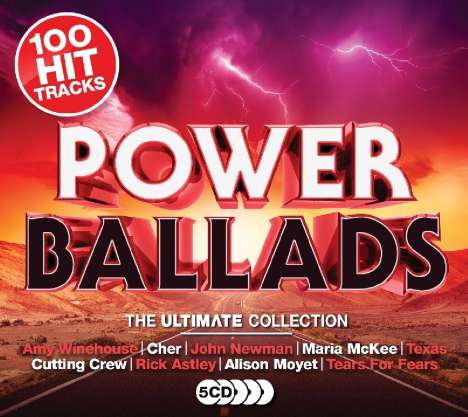 Power Ballads: The Ultimate Collection, 5 CDs