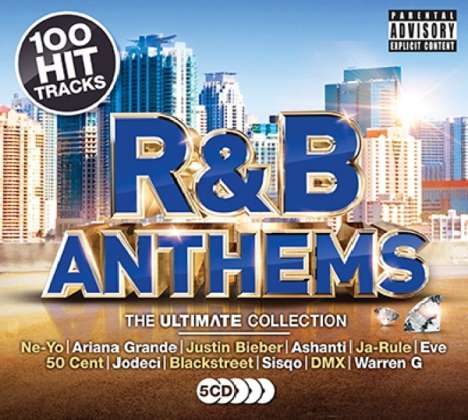 R&B Anthems: The Ultimate Collection (Explicit), 5 CDs