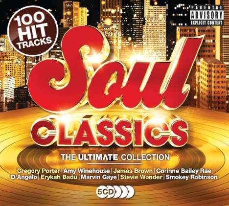 Ultimate Soul Classics: The Ultimate Collection, 5 CDs