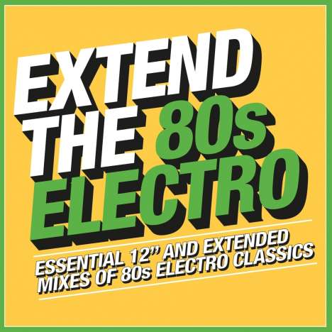 Extend The 80s: Electro (Explicit), 3 CDs