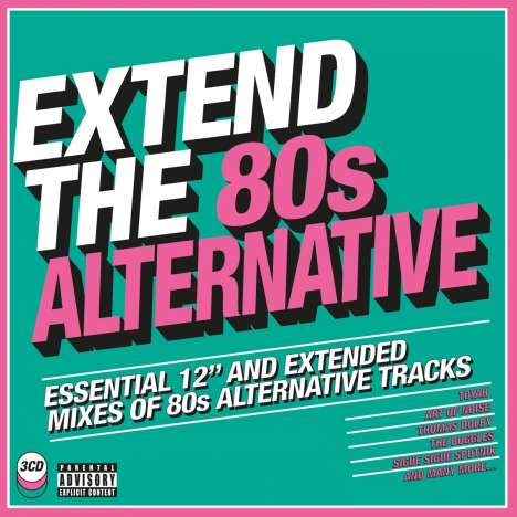 Extend the 80s: Alternative, 3 CDs