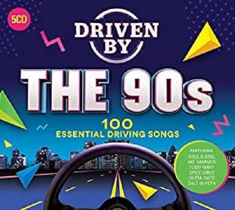 Driven By The 90's, 5 CDs