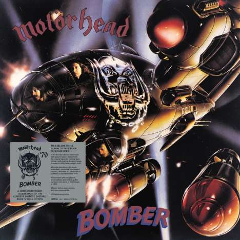 Motörhead: Bomber (40th Anniversary Edition) (180g), 3 LPs