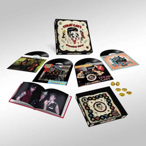 Stray Cats: Runaway Boys (40th Anniversary Deluxe Boxset) (180g), 4 LPs, 1 Merchandise und 1 Buch