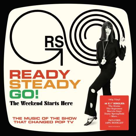 Ready Steady Go! - The Weekend Starts Here, 10 Singles 7"