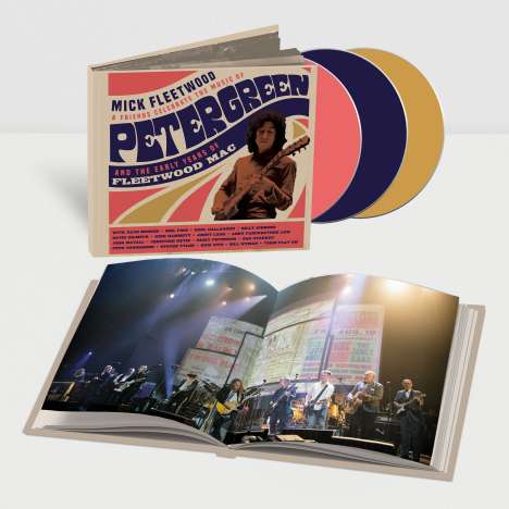 Mick Fleetwood &amp; Friends: Celebrate The Music Of Peter Green And The Early Years Of Fleetwood Mac (Mediabook), 2 CDs und 1 Blu-ray Disc