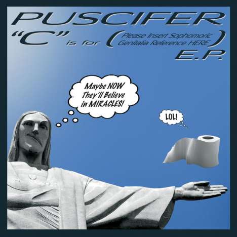 Puscifer: C Is For (Please Insert Sophomoric Genitalia Reference Here) (Gold Vinyl), LP