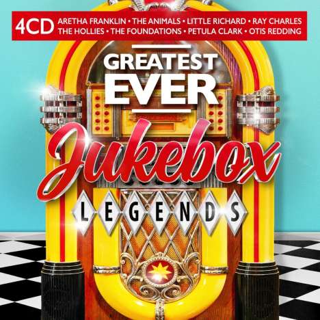 Greatest Ever Jukebox Legends, 4 CDs