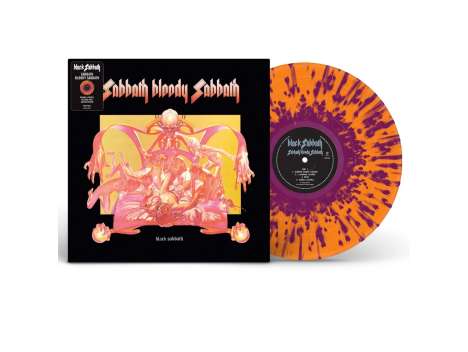 Black Sabbath: Sabbath Bloody Sabbath (Limited Edition) (Orange &amp; Purple Splatter Vinyl), LP