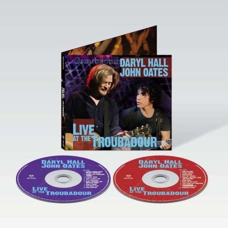 Daryl Hall &amp; John Oates: Live At The Troubadour, 2 CDs
